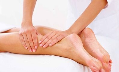 allowed types of leg massages for varicose veins